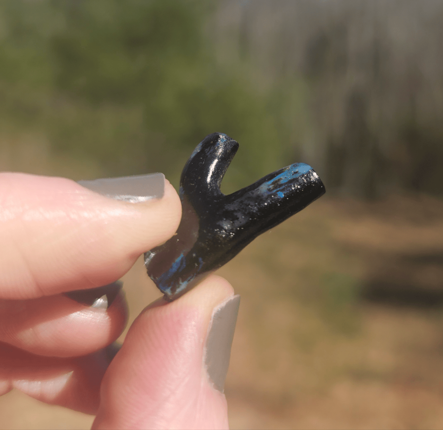 Incredibly Rare Opalized Branch PIECE. - EarthyElementStudio