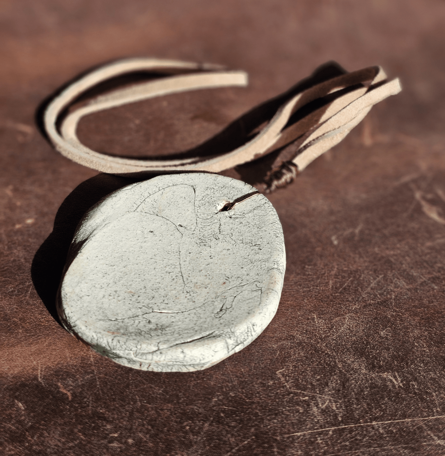 Handmade Clay Essential Oil Diffuser. Natural. Rustic. Car Charm. Home Decor. - EarthyElementStudio