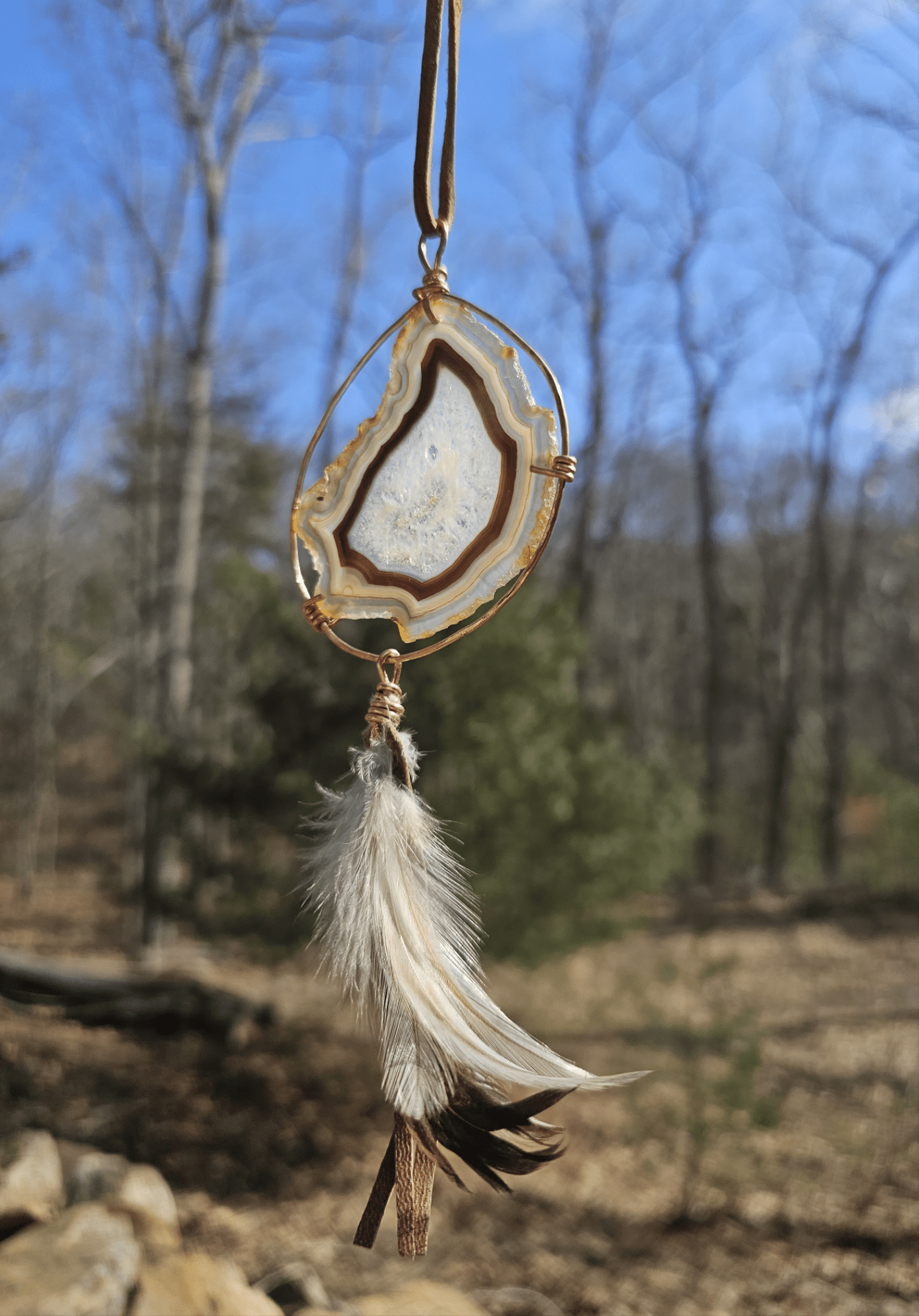 agate Suncatcher home decor