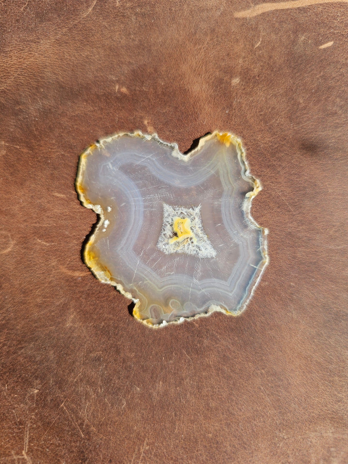 NEW Iris Agate Slice - EarthyElementStudio