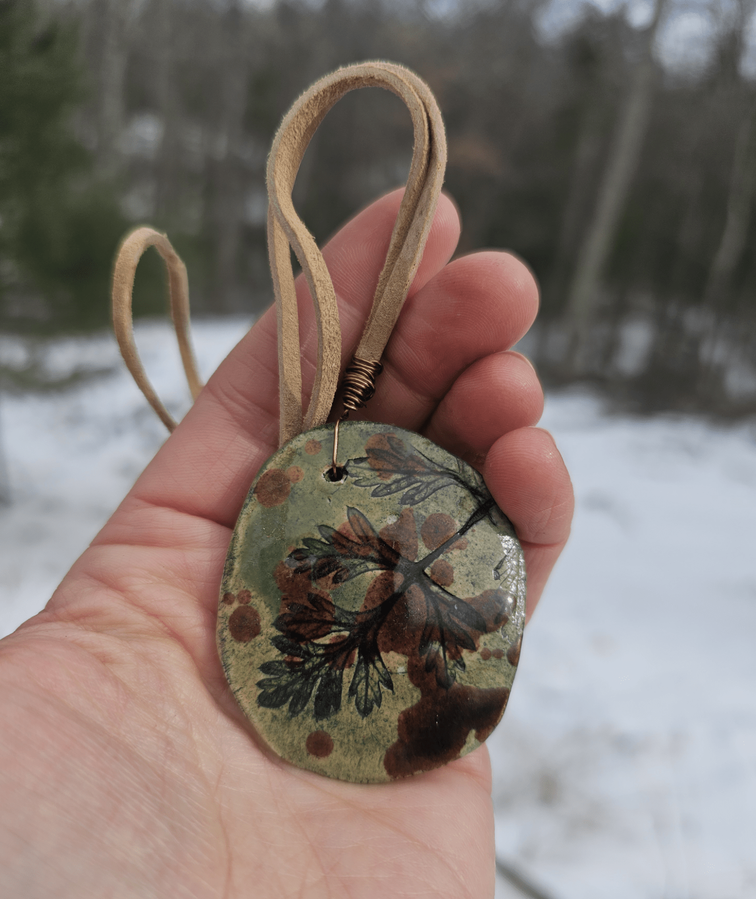 Handmade Clay Essential Oil Diffuser. Natural. Rustic. Car Charm. Home Decor. - EarthyElementStudio