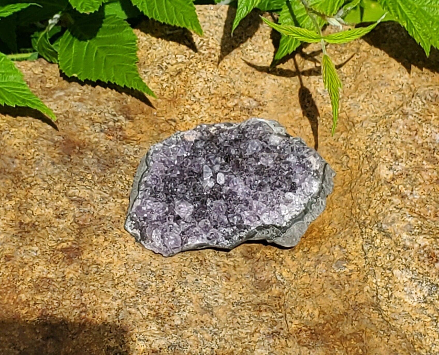 Raw Amethyst Cluster. Quartz Cluster. Purple Crystal. Natural Geode. Protection. Meditation. - EarthyElementStudio